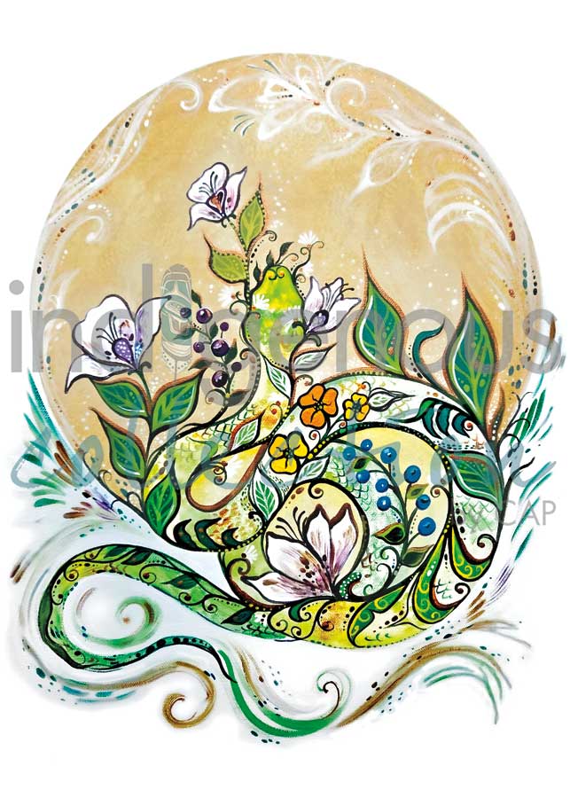 Snake Garden by artist Carla Joseph