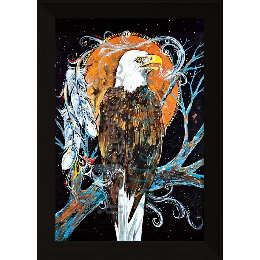 The Call by artist Carla Joseph - Métis/Cree. Indigenous Collection