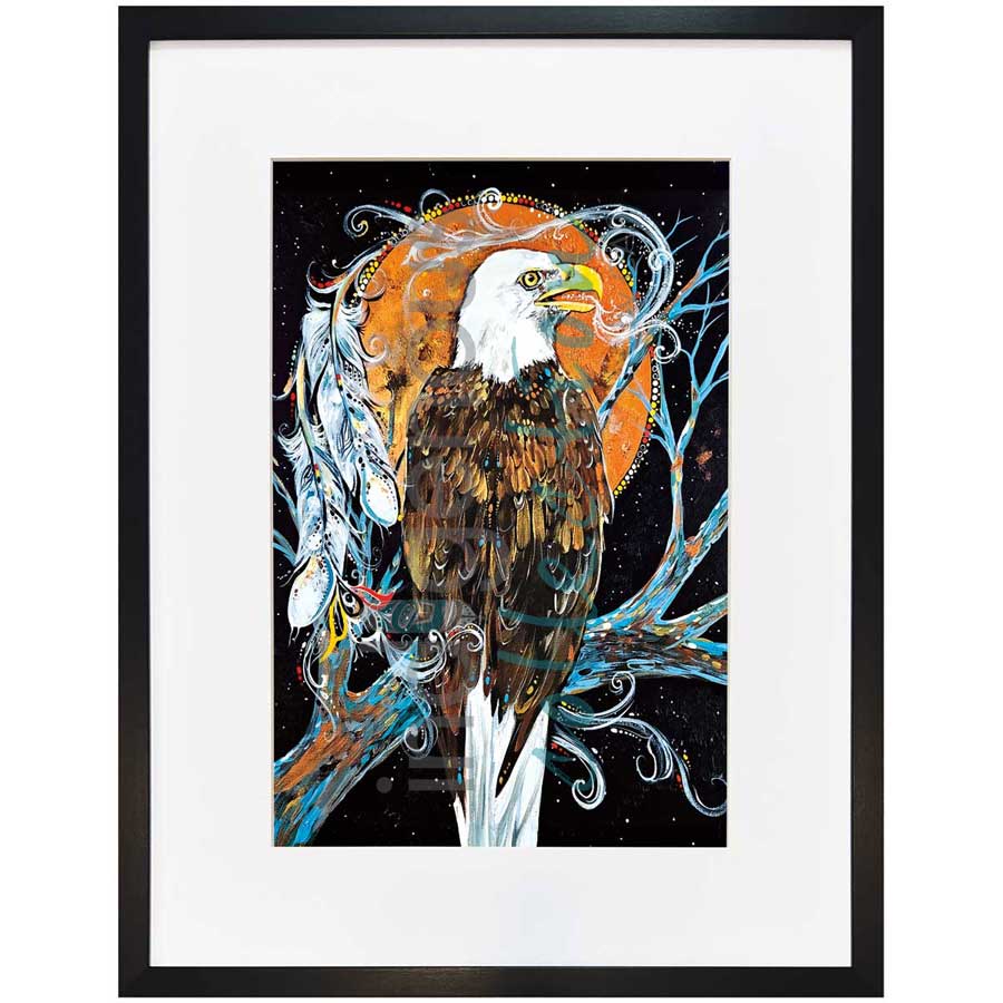 The Call by artist Carla Joseph - Métis/Cree. Indigenous Collection