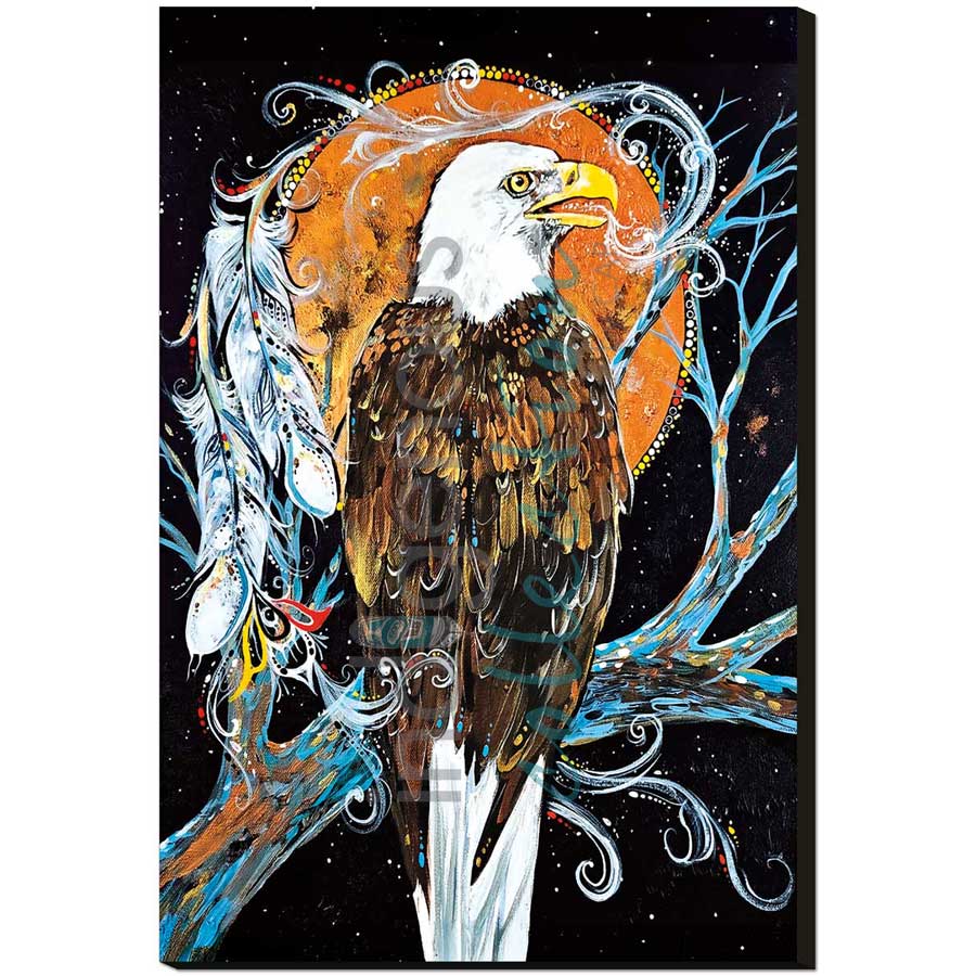 The Call by artist Carla Joseph - Métis/Cree. Indigenous Collection