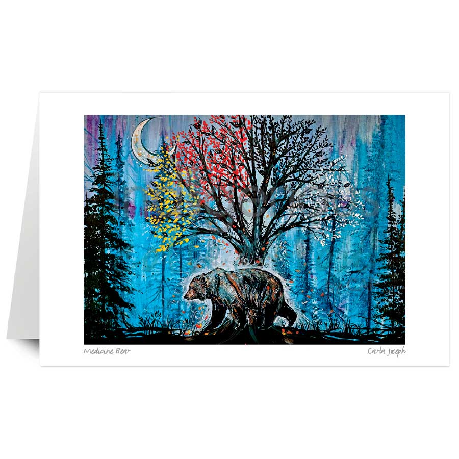 Medicine Bear by artist Carla Joseph
