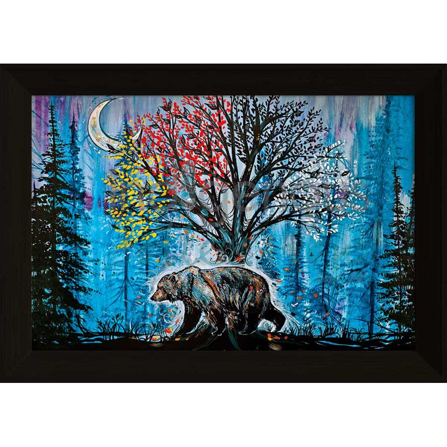 Medicine Bear by artist Carla Joseph - Métis/Cree. Indigenous Collection