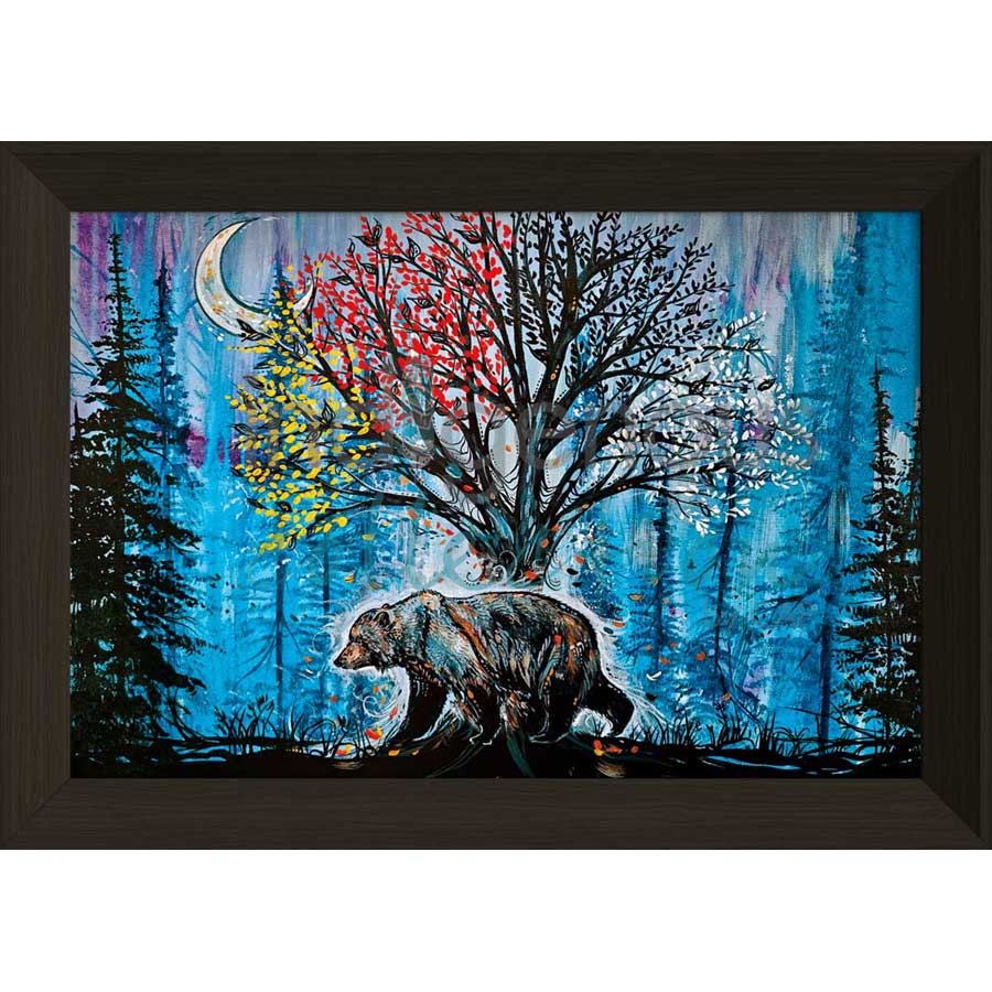 Medicine Bear by artist Carla Joseph - Métis/Cree. Indigenous Collection