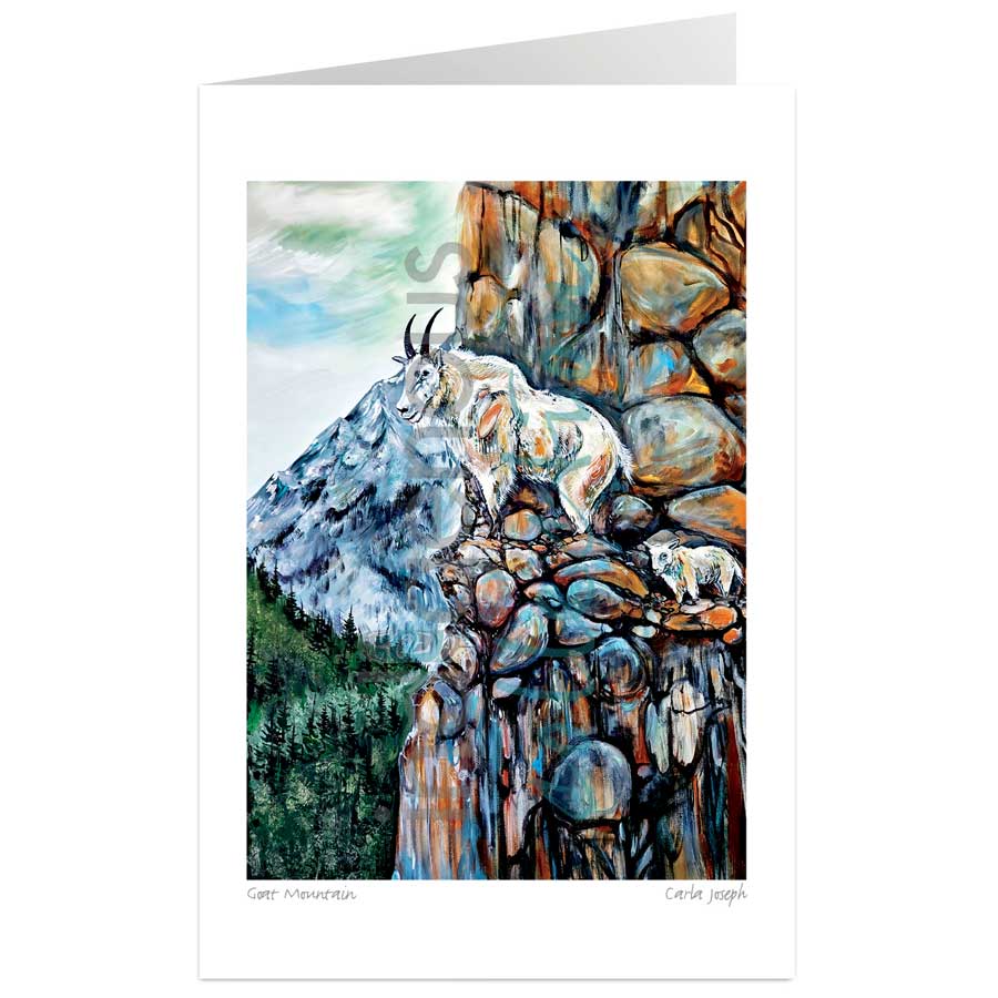 Goat Mountain by artist Carla Joseph