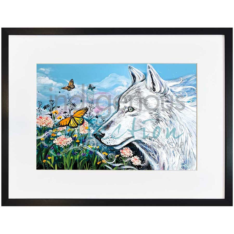 Tranquility by artist Carla Joseph - Métis/Cree. Indigenous Collection