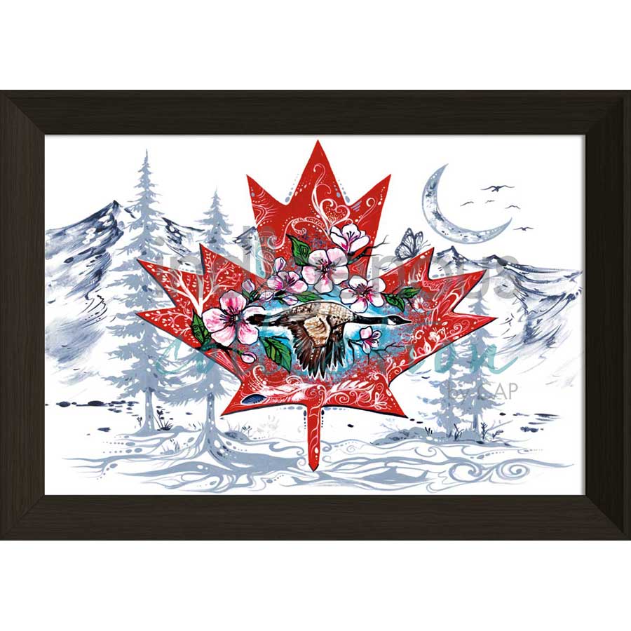 Beauty of Canada by artist Carla Joseph - Métis/Cree. Indigenous Collection