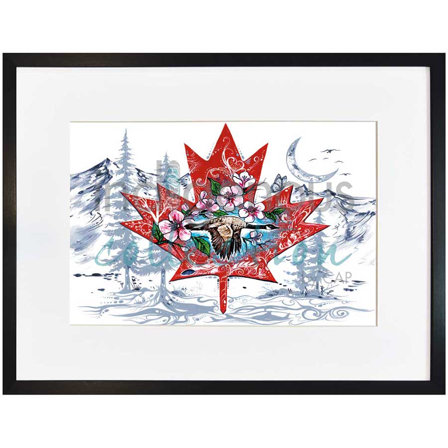 Beauty of Canada by artist Carla Joseph - Métis/Cree. Indigenous Collection