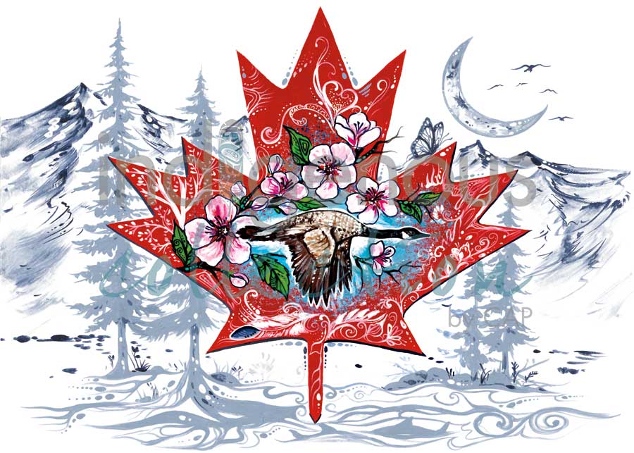 Beauty of Canada by artist Carla Joseph