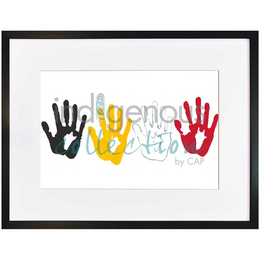 Colours of Man by artist Carla Joseph - Métis/Cree. Indigenous Collection