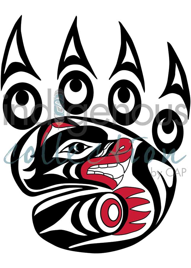 Bear Paw by artist Angela Kimble