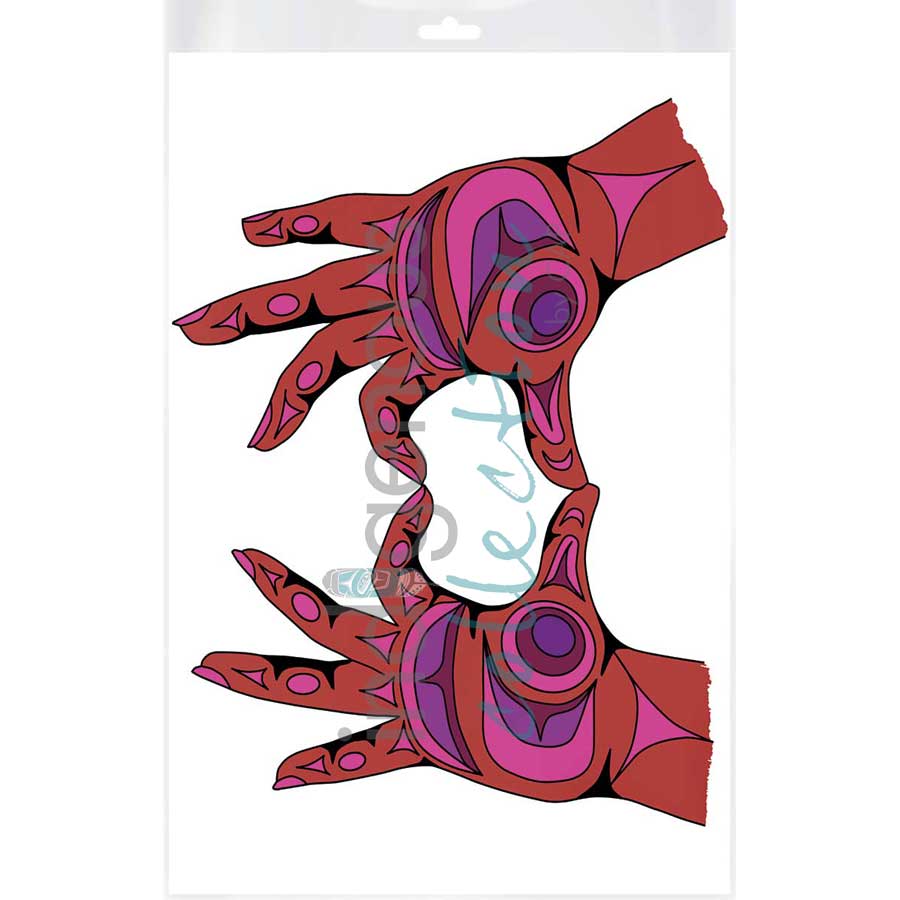 Power of Love by artist Angela Kimble - Coast Salish / Nuu-Chah-Nulth. Indigenous Collection