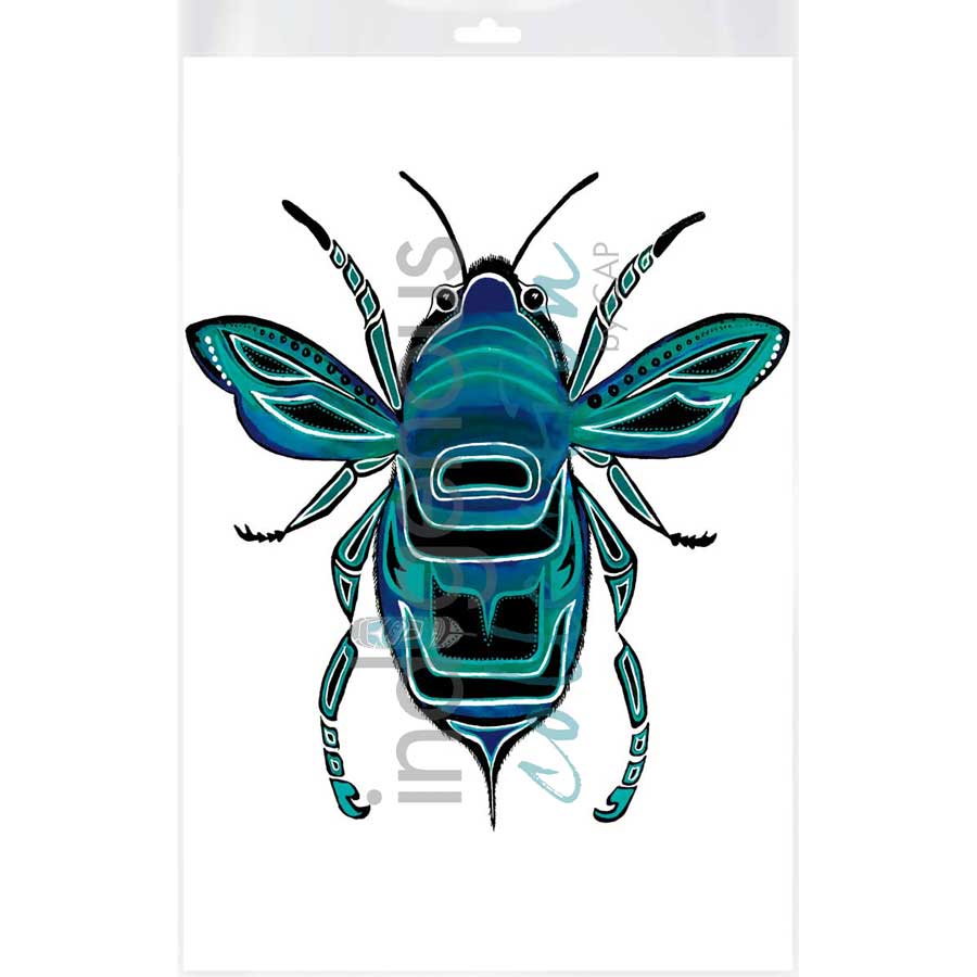 Bee by artist Diane Levesque - Kwakwaka'wakw. Indigenous Collection