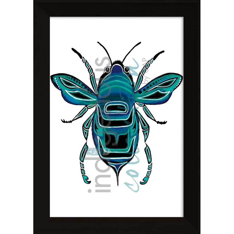 Bee by artist Diane Levesque - Kwakwaka'wakw. Indigenous Collection