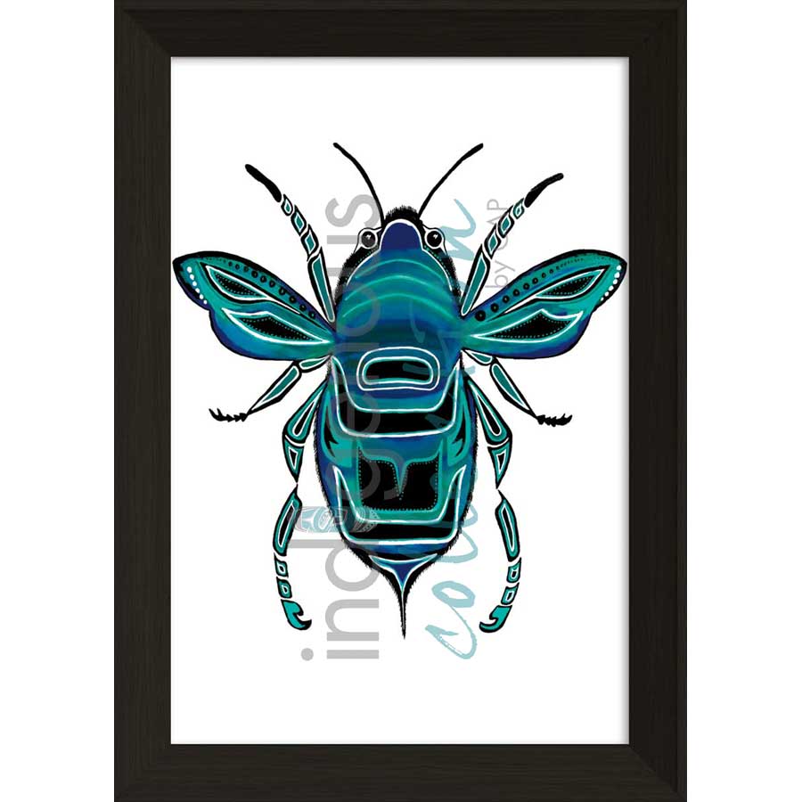 Bee by artist Diane Levesque - Kwakwaka'wakw. Indigenous Collection
