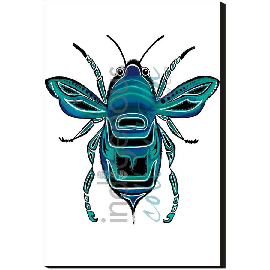 Bee by artist Diane Levesque - Kwakwaka'wakw. Indigenous Collection