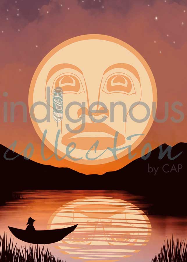 Sunset by artist Jessica McCallum-Miller (Hlox Majagalee)