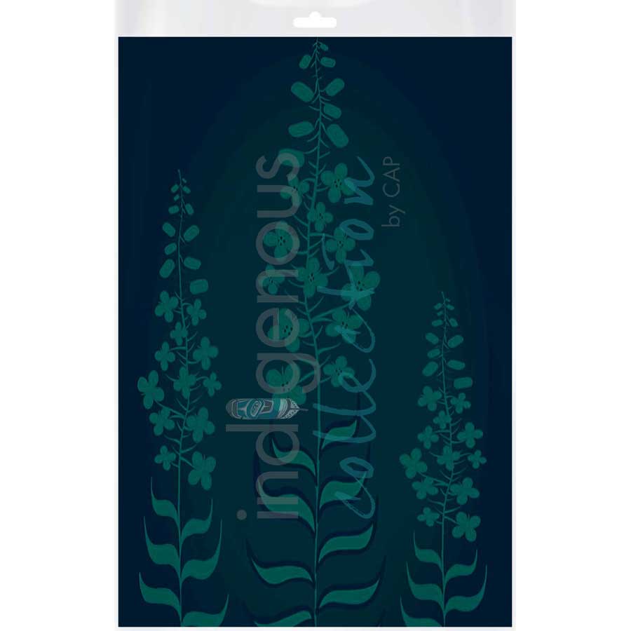 Fireweed by artist Jessica McCallum-Miller (Hlox Majagalee) - Gitksan. Indigenous Collection