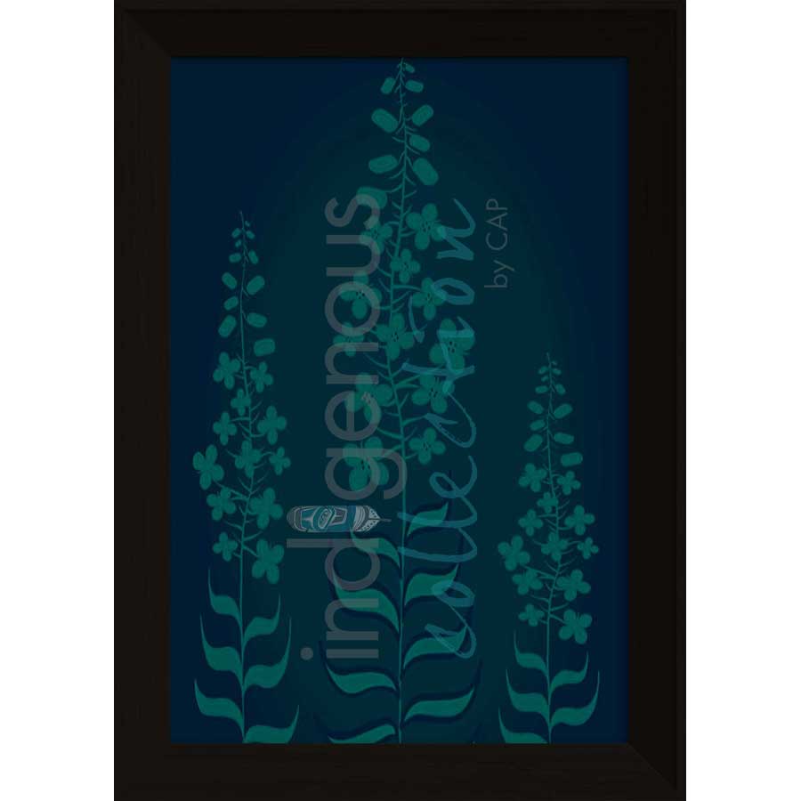 Fireweed by artist Jessica McCallum-Miller (Hlox Majagalee) - Gitksan. Indigenous Collection