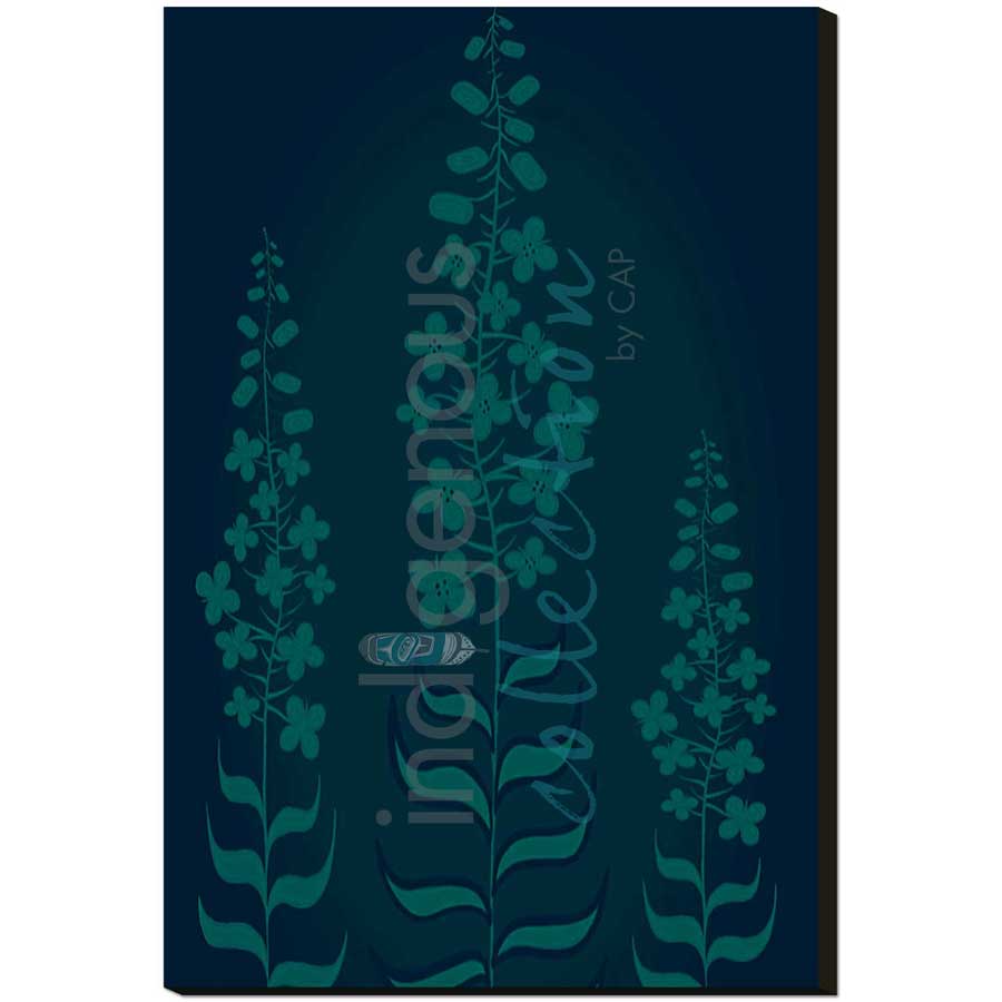 Fireweed by artist Jessica McCallum-Miller (Hlox Majagalee) - Gitksan. Indigenous Collection