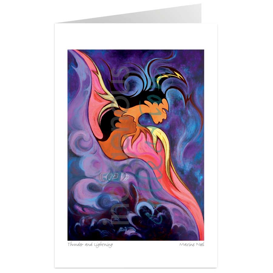Thunder and Lightning by artist Maxine Noel
