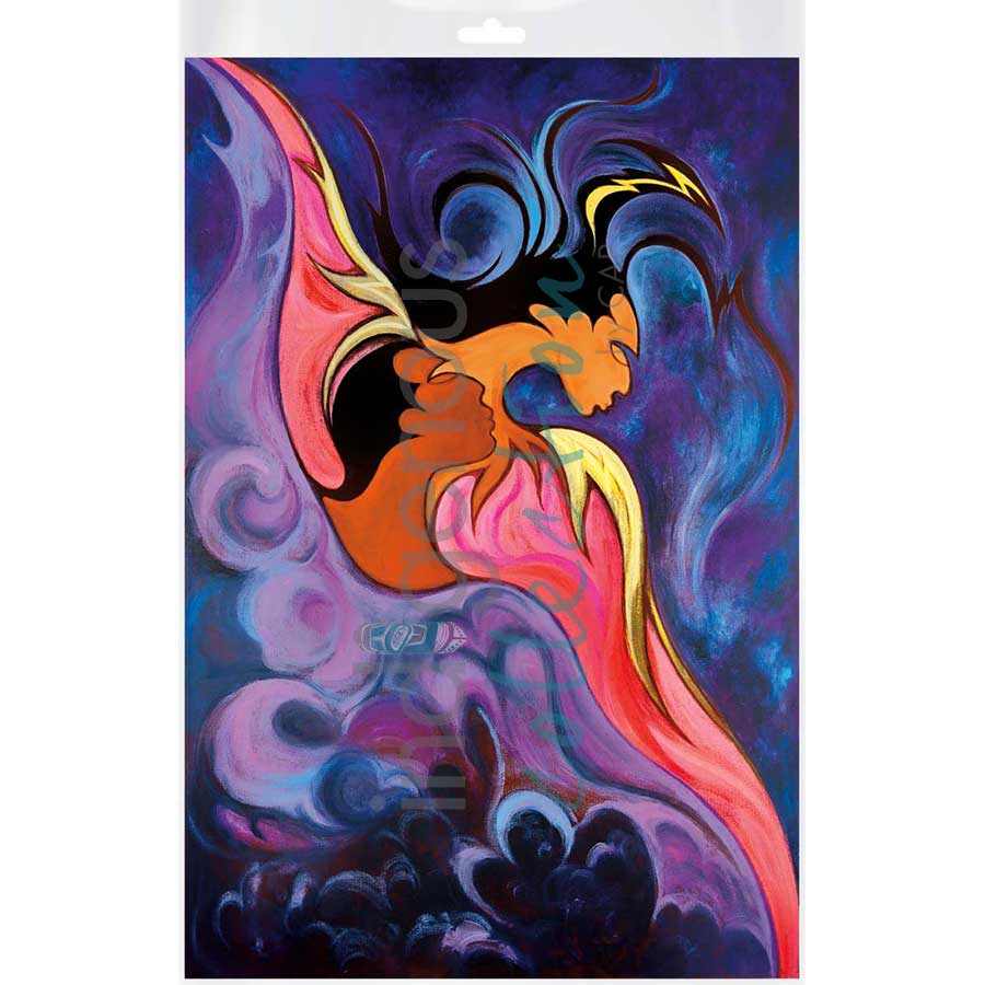 Thunder and Lightning by artist Maxine Noel - Santee Oglala Sioux. Indigenous Collection