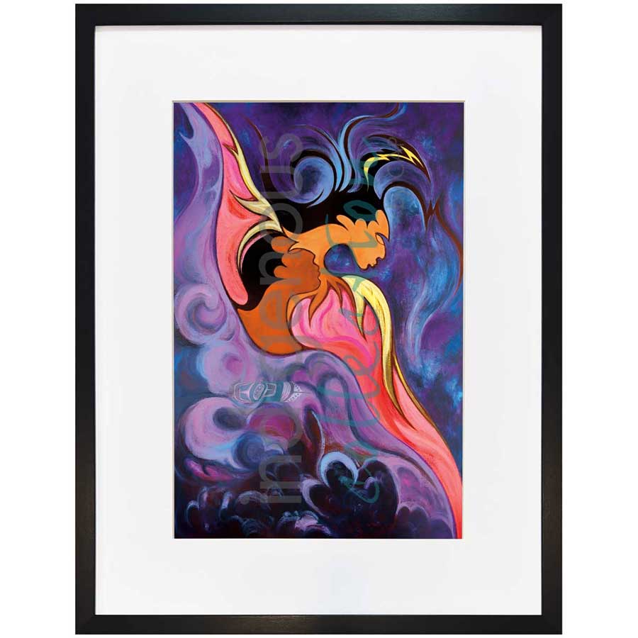 Thunder and Lightning by artist Maxine Noel - Santee Oglala Sioux. Indigenous Collection