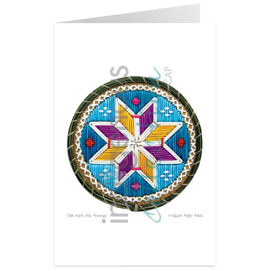 Tea with the Aunties by artist Melissa Peter Paul