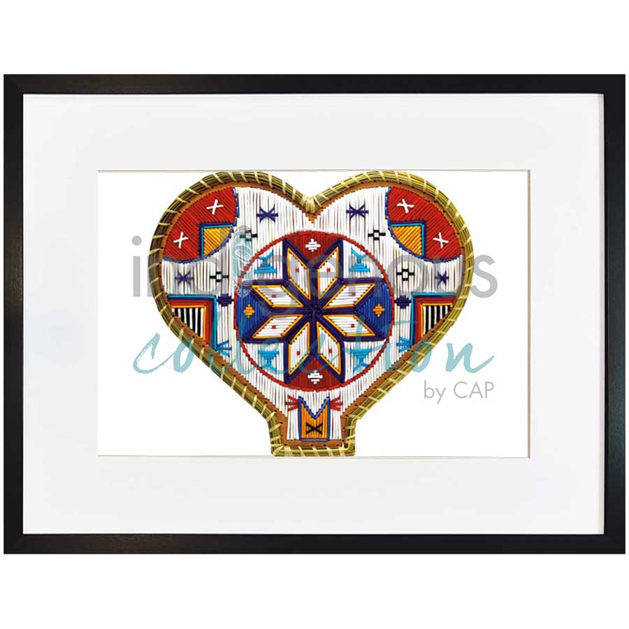 Nkamulamun - My Heart by artist Melissa Peter Paul - Mi'kmaq. Indigenous Collection