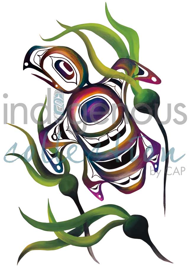 No.3 (Leatherback Turtle, 3rd on endangered species list) by artist Carmen Redunante