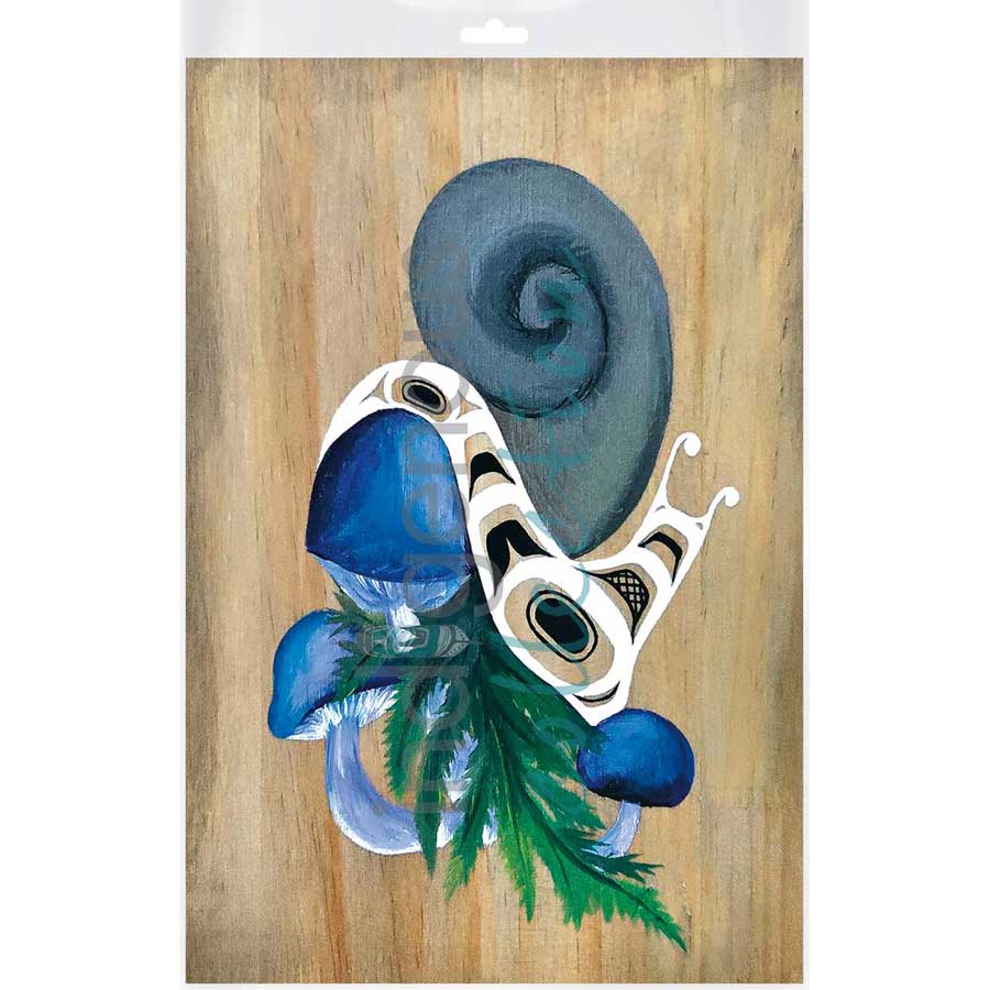 Endangered Forest Spirit by artist Carmen Redunante - Nisga'a. Indigenous Collection