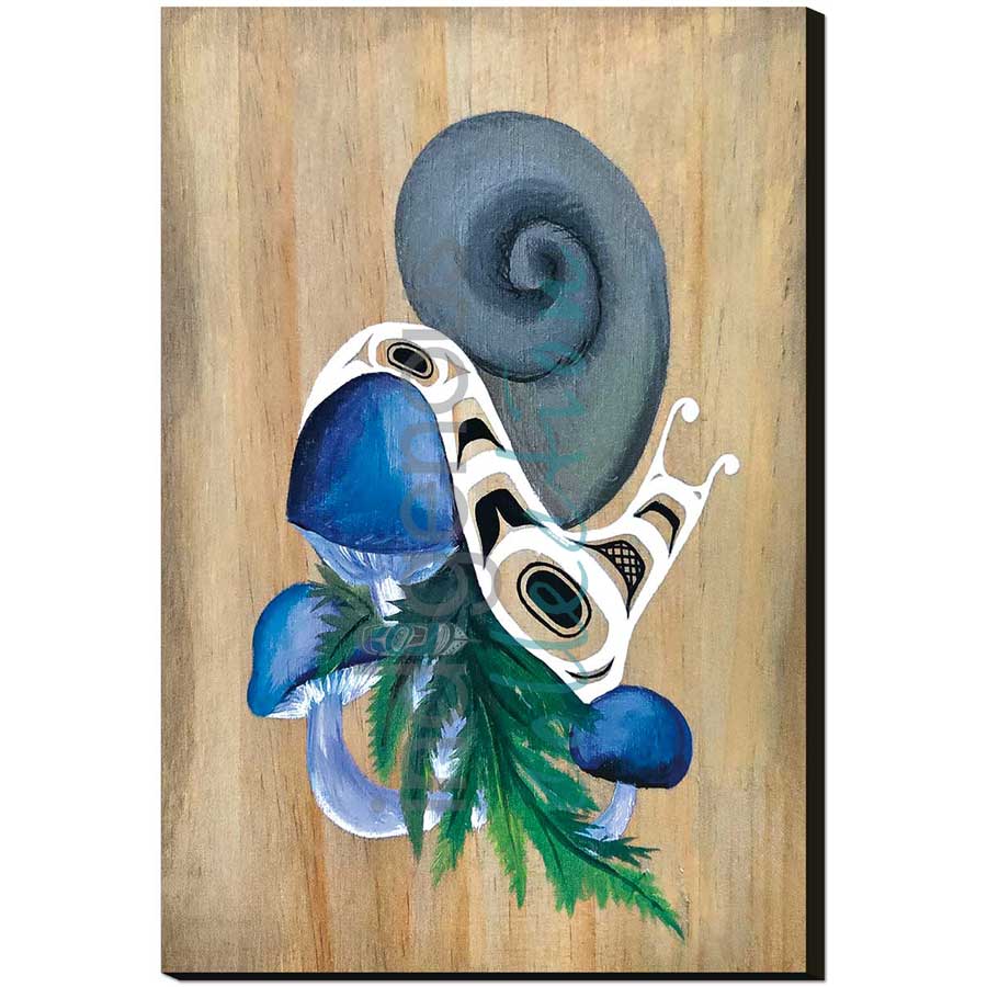 Endangered Forest Spirit by artist Carmen Redunante - Nisga'a. Indigenous Collection