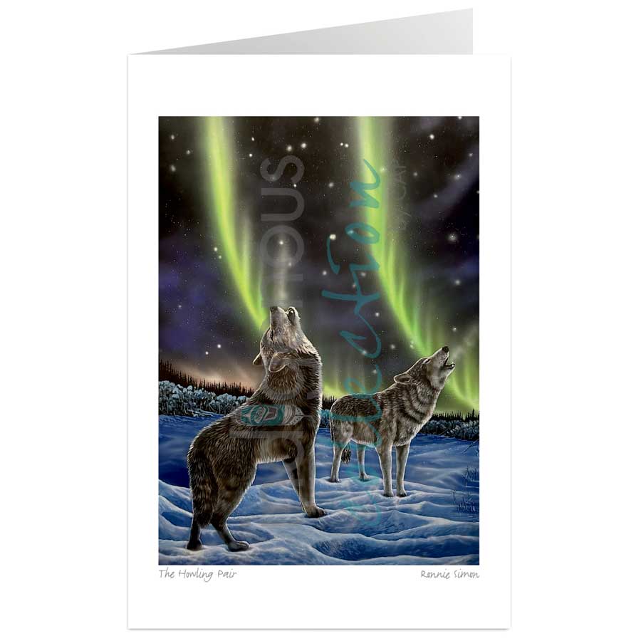 The Howling Pair by artist Ronnie Simon