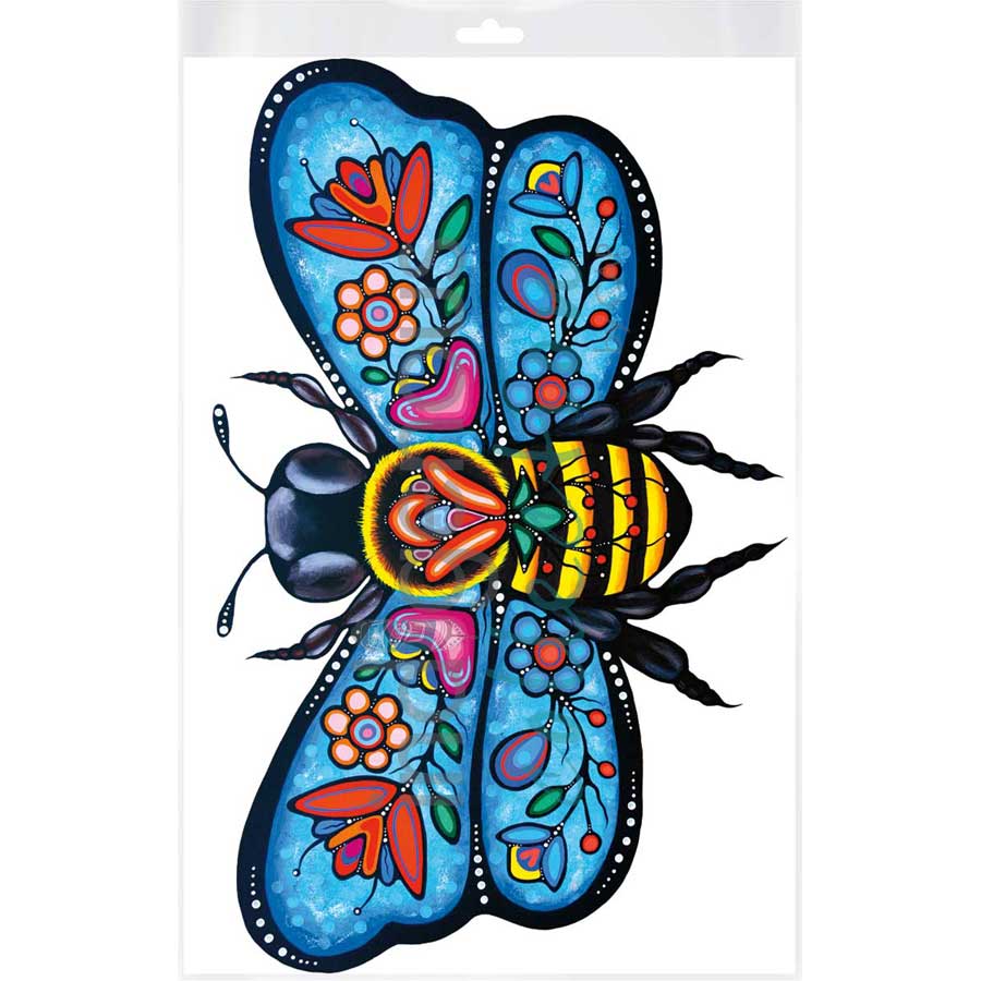 Bumble Bee by artist Jackie Traverse - Anishinaabe. Indigenous Collection