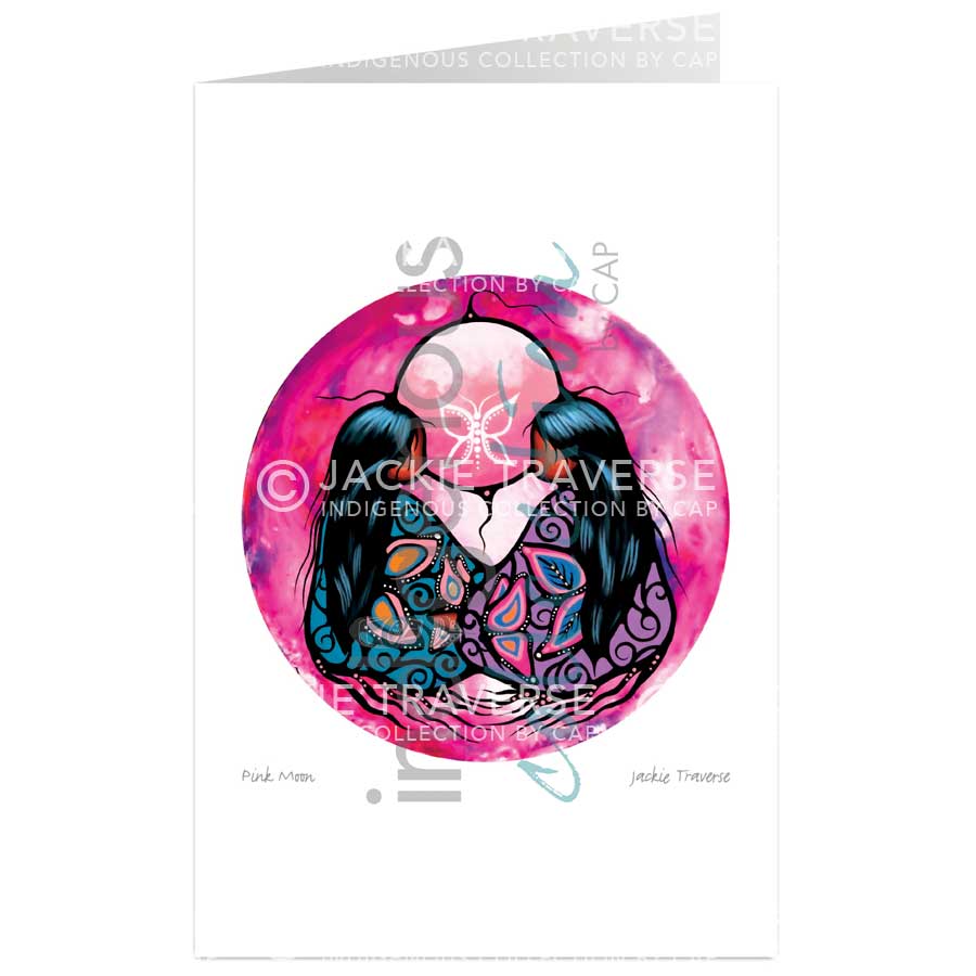 Pink Moon by artist Jackie Traverse