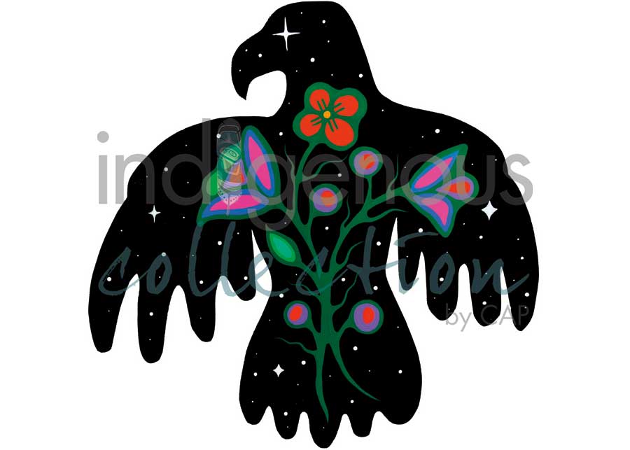 Seven Sacred Teachings II - Love  by artist Jackie Traverse