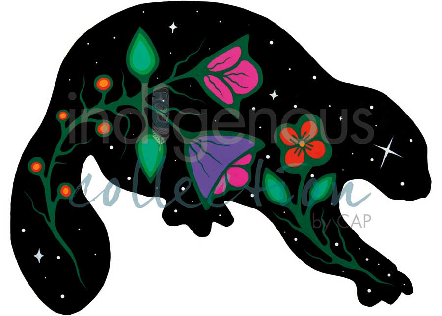 Seven Sacred Teachings II - Wisdom by artist Jackie Traverse
