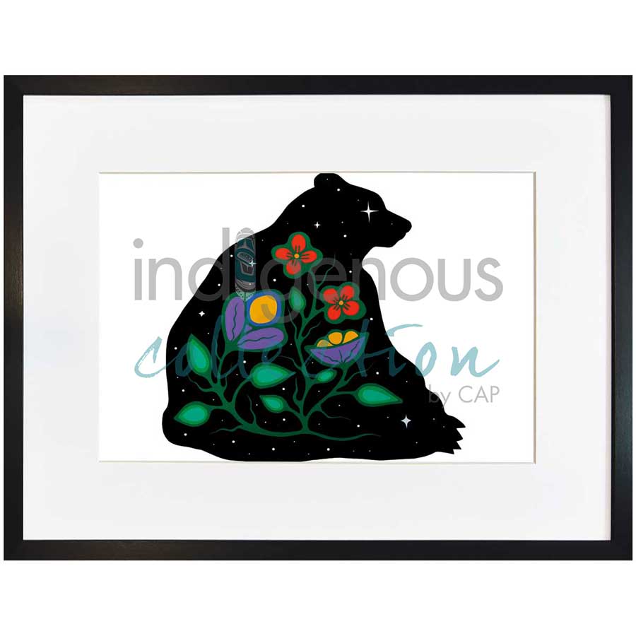Seven Sacred Teachings II - Bravery by artist Jackie Traverse - Anishinaabe. Indigenous Collection