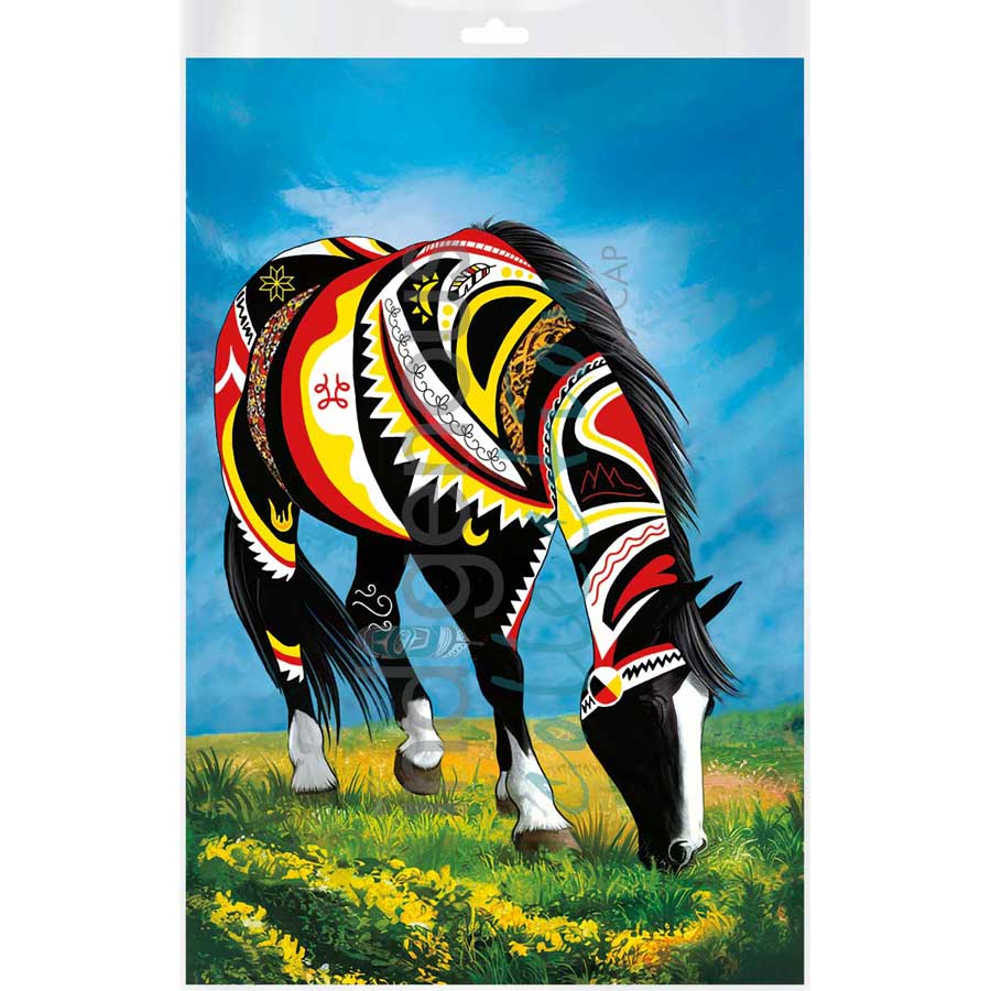 Spirit Horse by artist Stephanie White - Mi'kmaq. Indigenous Collection