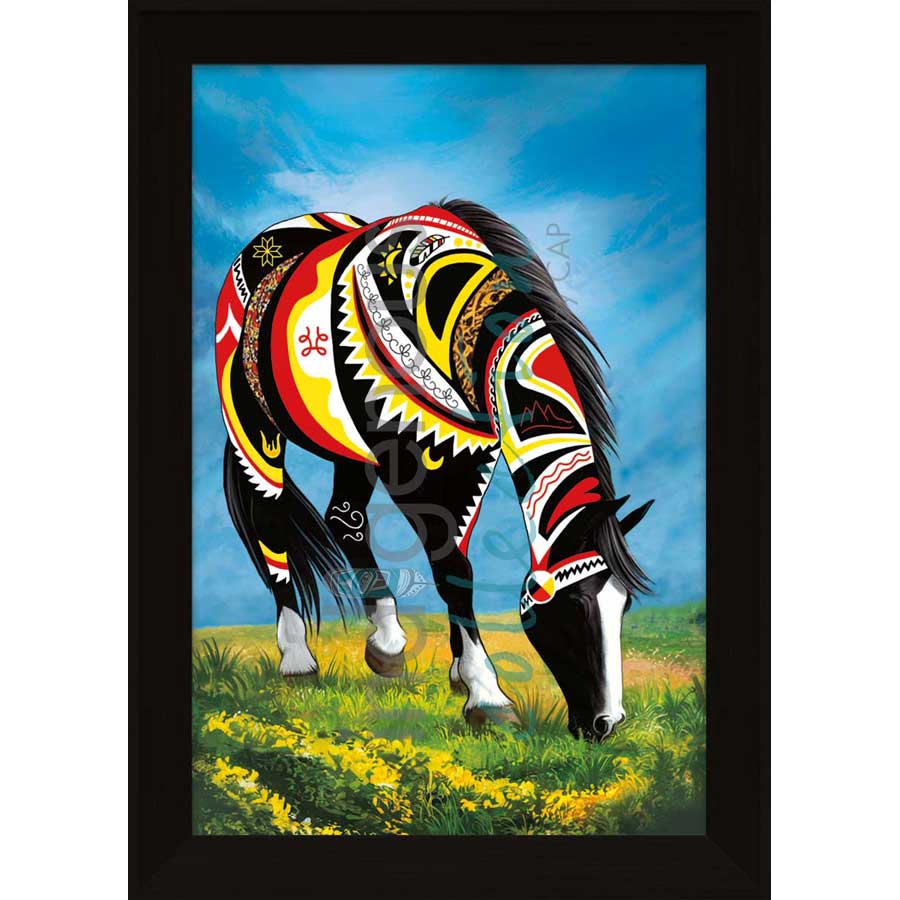 Spirit Horse by artist Stephanie White - Mi'kmaq. Indigenous Collection