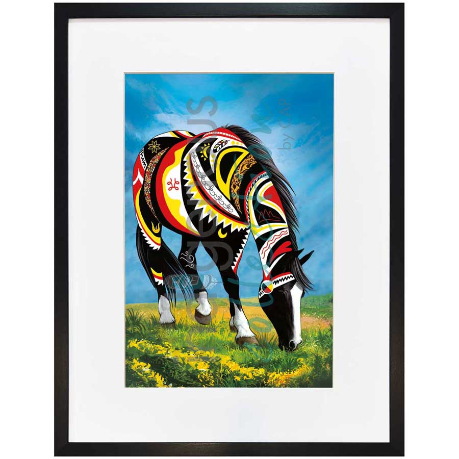 Spirit Horse by artist Stephanie White - Mi'kmaq. Indigenous Collection