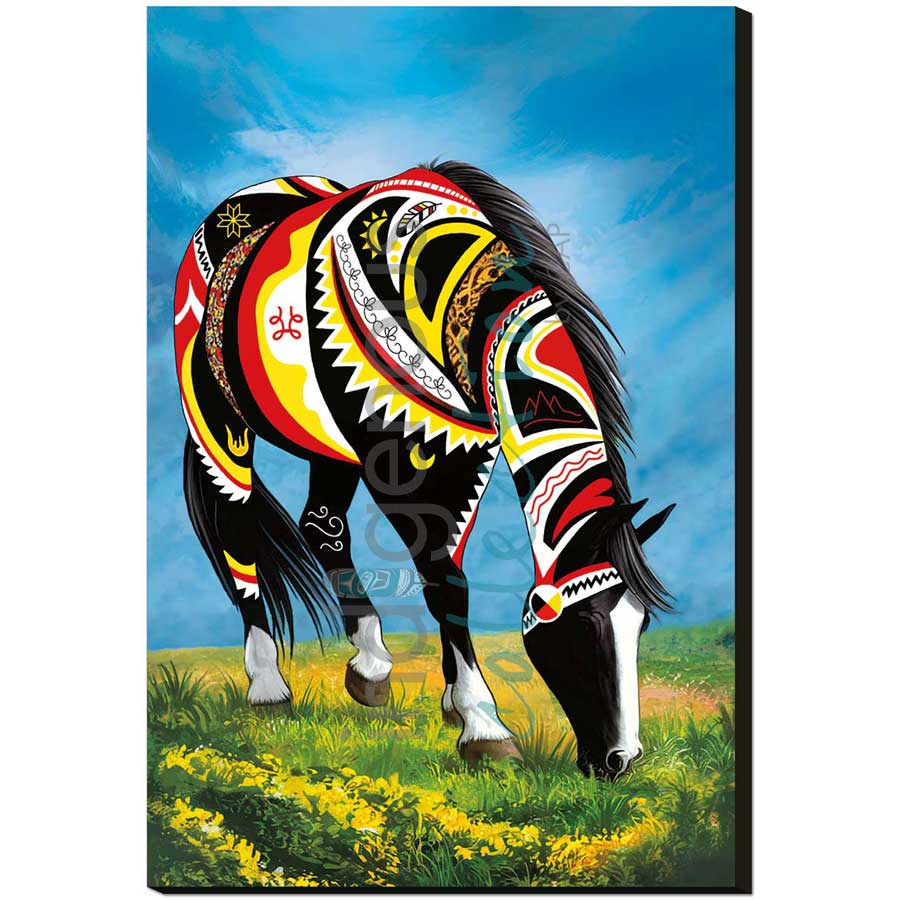 Spirit Horse by artist Stephanie White - Mi'kmaq. Indigenous Collection