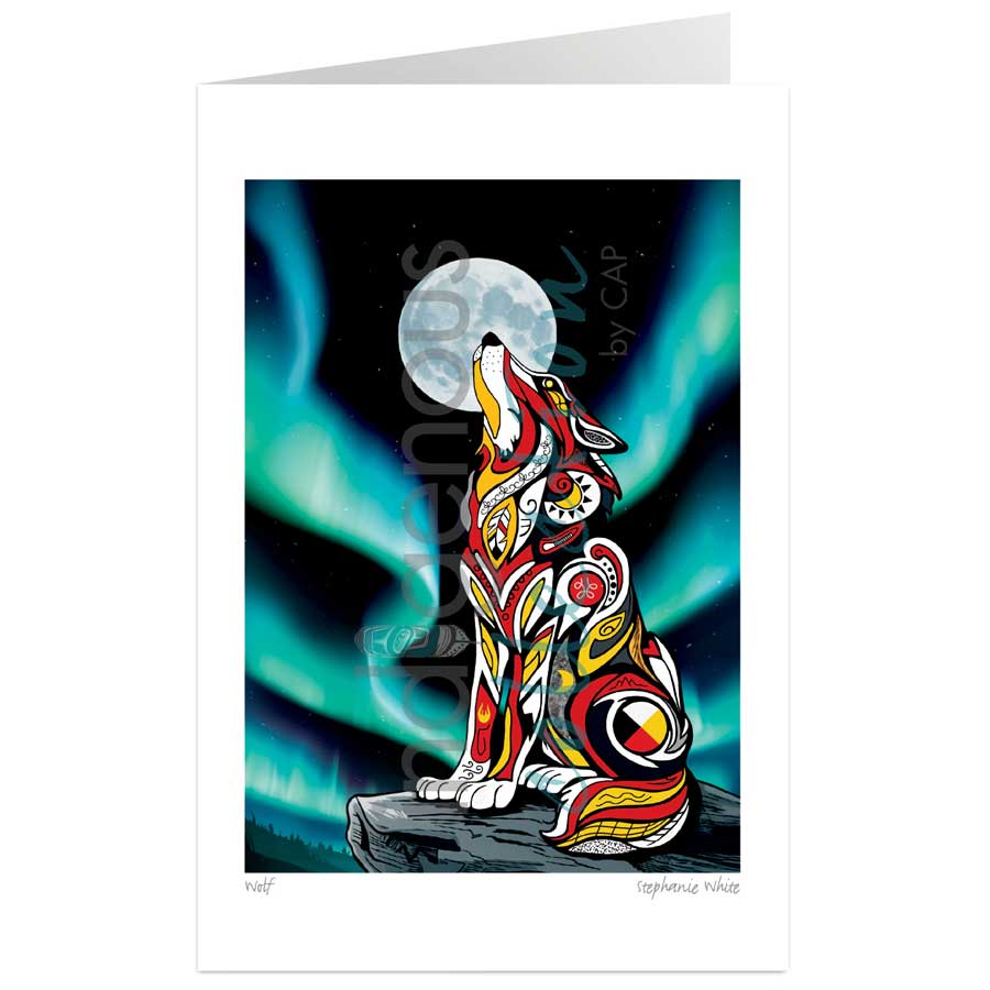 Spirit Wolf II by artist Stephanie White