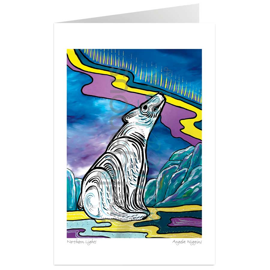 Northern Lights by artist Angela Wiggins