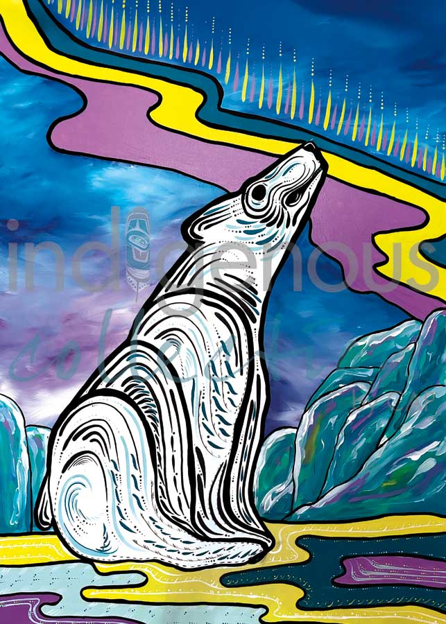 Northern Lights by artist Angela Wiggins