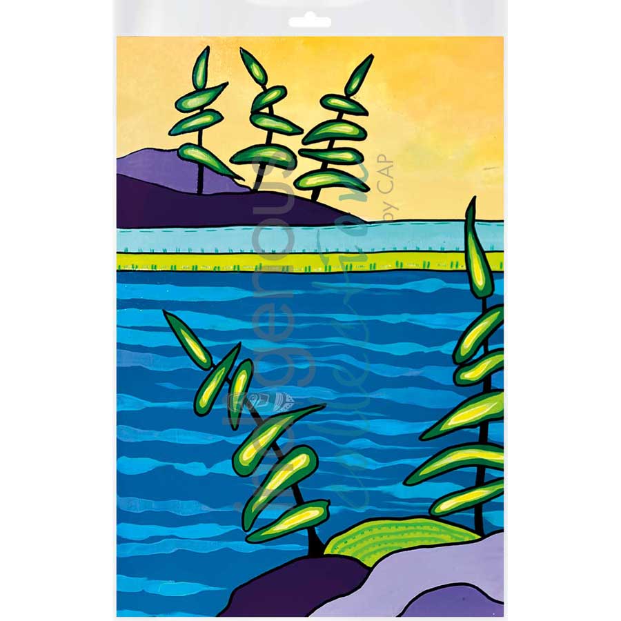 Lost Shores by artist Angela Wiggins - Anishinaabe. Indigenous Collection