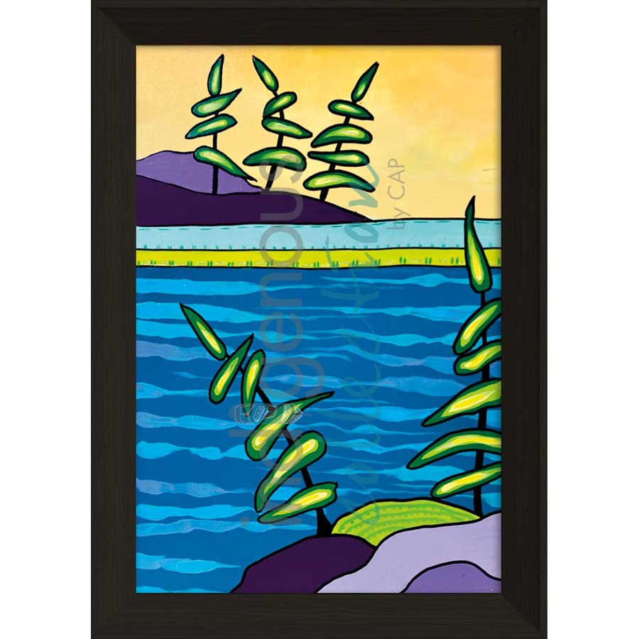 Lost Shores by artist Angela Wiggins - Anishinaabe. Indigenous Collection