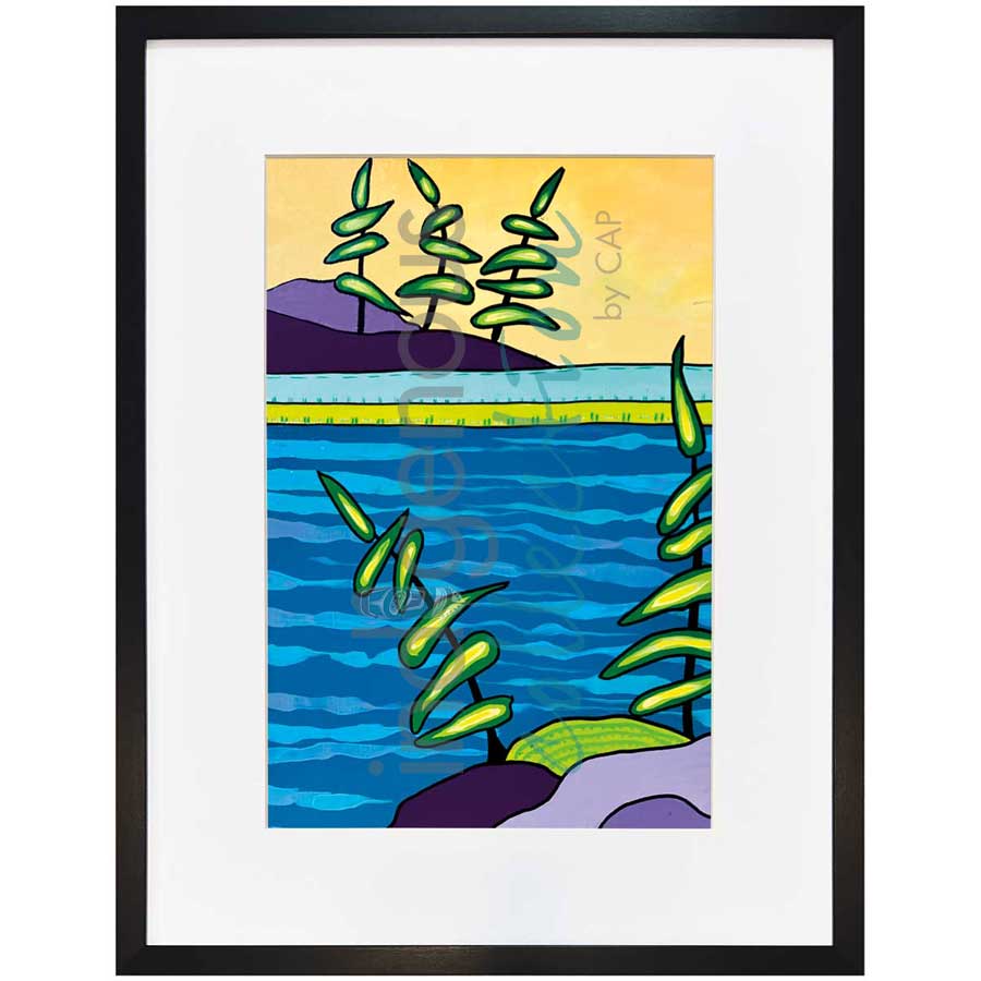 Lost Shores by artist Angela Wiggins - Anishinaabe. Indigenous Collection