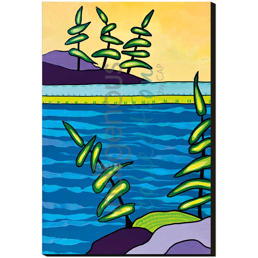 Lost Shores by artist Angela Wiggins - Anishinaabe. Indigenous Collection