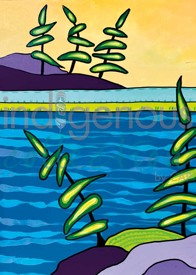 Lost Shores by artist Angela Wiggins