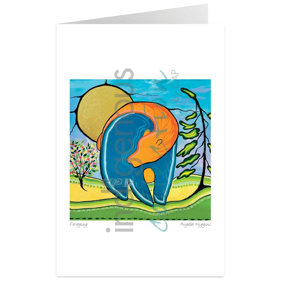 Foraging by artist Angela Wiggins